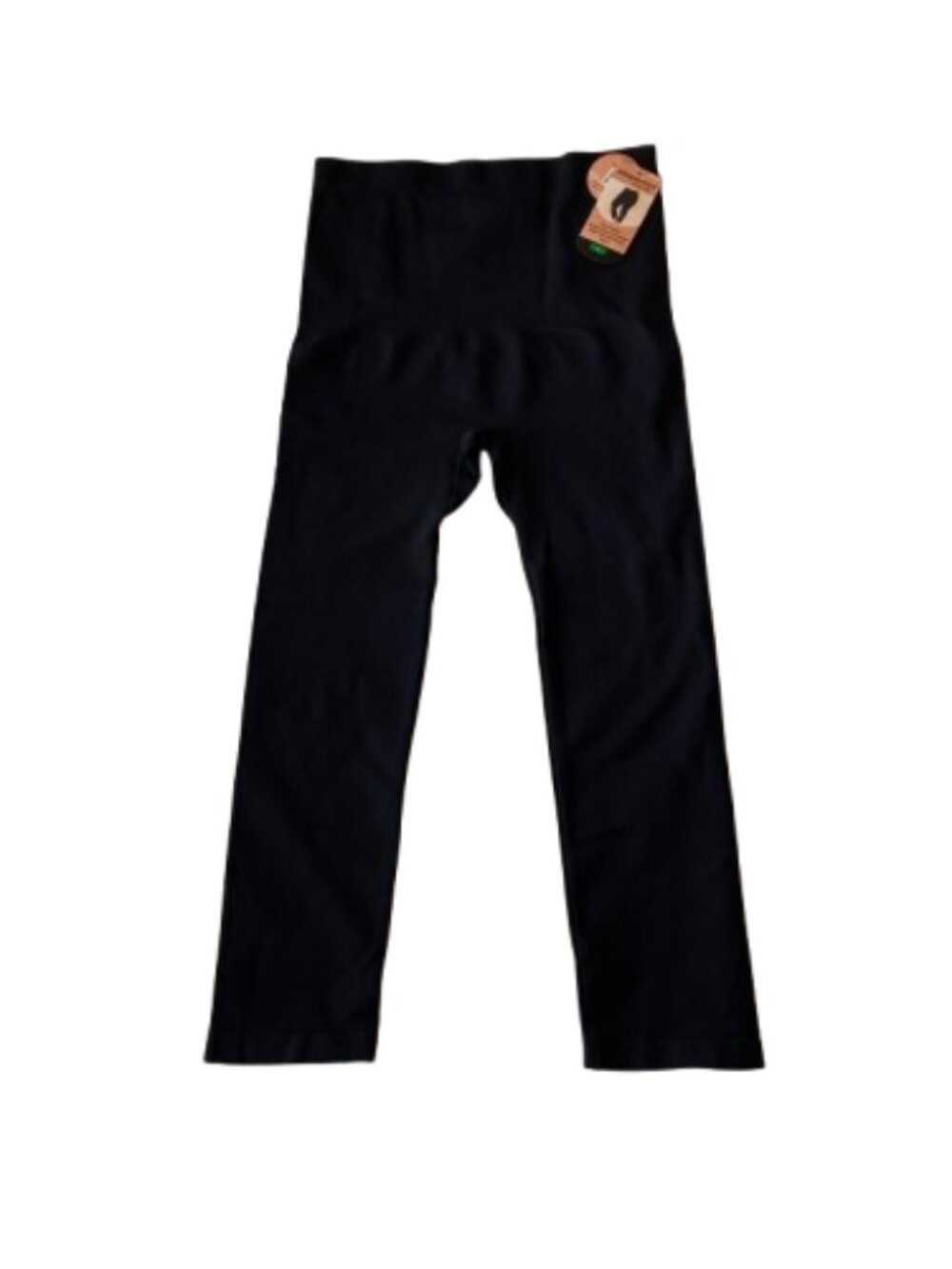 Shapermint Essentials High Waist Shaping Capri Tummy Control Large L Black NWT